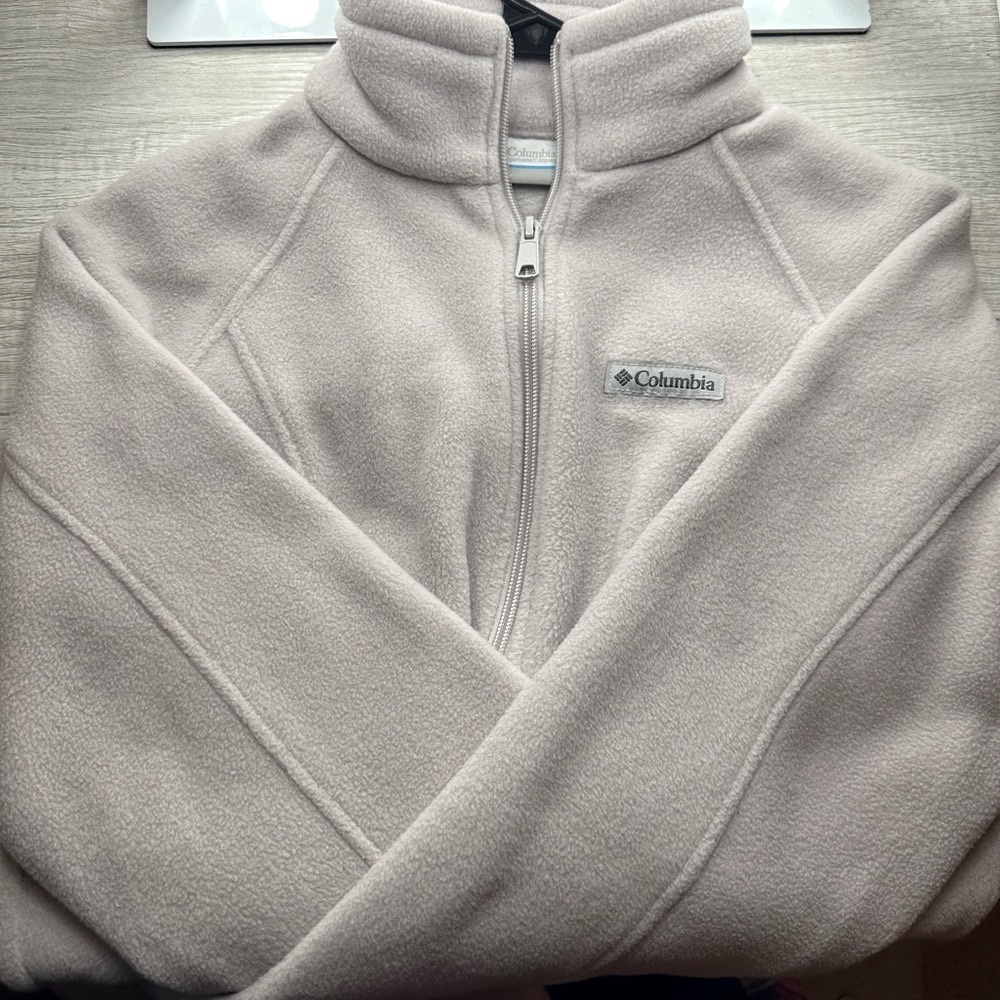 NWOT ✨ Pale Lavender 💜 Columbia Fleece Jacket